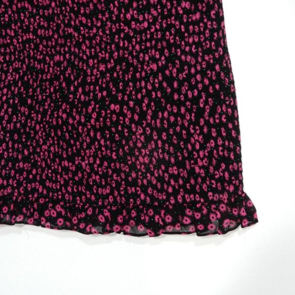 The Kooples Ditsy Floral Smocked Mini SKIRT Size 1 US S Pull on Stretch NEW $165 - Picture 6 of 11